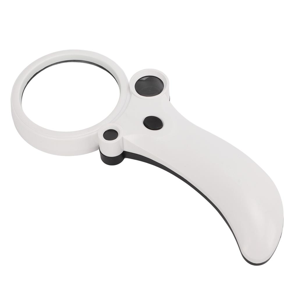 Magnifying Glass High Definition Zoom Illumination Fill Light 2.5X 25X 55X Magnifications Handheld