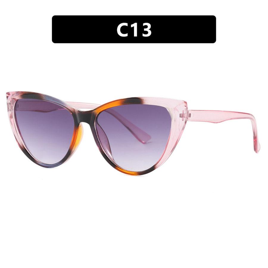 Cat's Eye Large Frame Decorative Glasses Frame Women's Computer Glasses