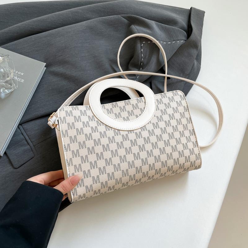 Large-capacity Retro Handbag, High-end Summer New Printed Personalized Fashion Shoulder Messenger Bag