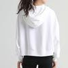 Nike Icon Clash Fleece Hoodie Women Tops White CU5109-100
