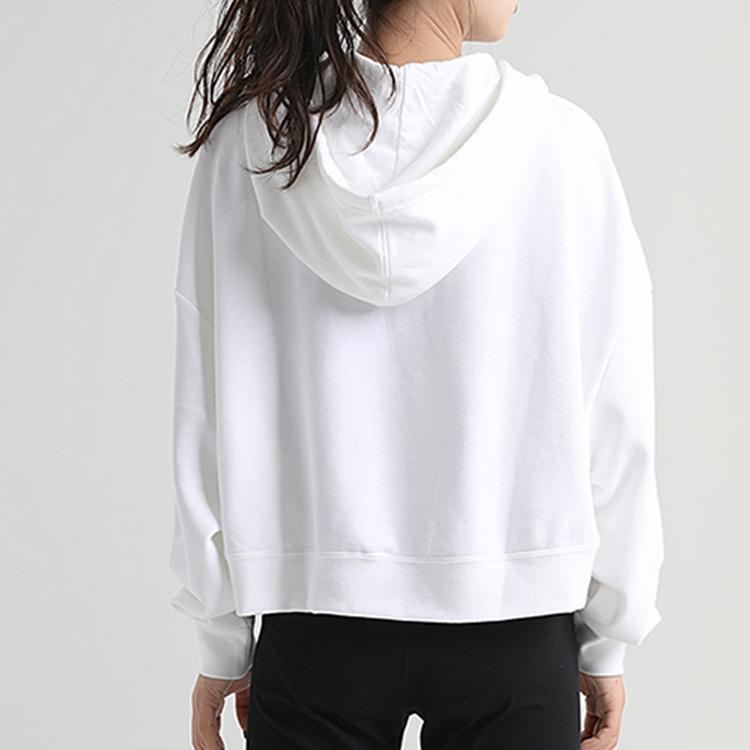 Nike Icon Clash Fleece Hoodie Women Tops White CU5109-100