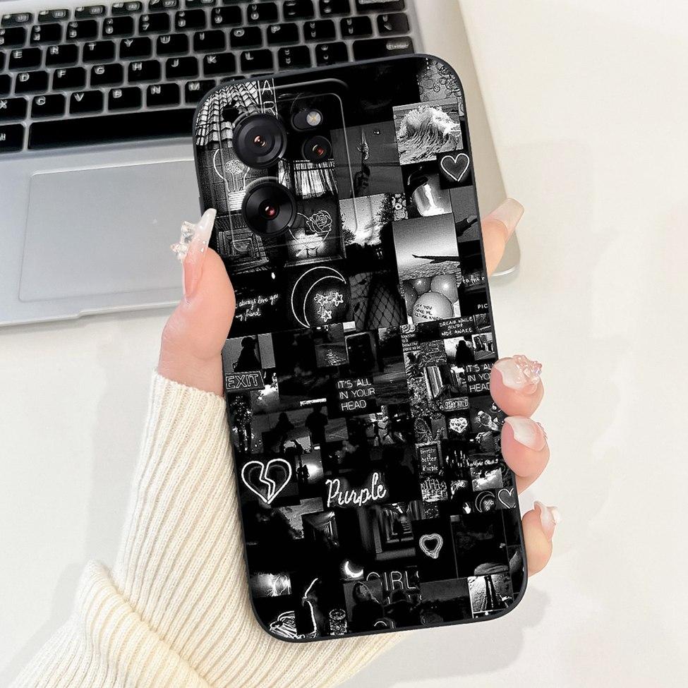 For Xiaomi 13T Pro Case 13T Silicone Cute Cartoon Cat Fashion Luxury Funny Shockproof Back Cover For Xiaomi 13T Phone Case Funda