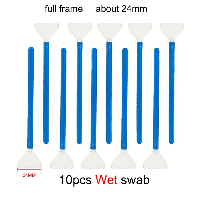 11Pcs Wet Cleaner Swab Dry Cleaner Swab for Nikon Sony Canon DSLR SLR CCD CMOS Digital Camera Lens Cleaning Tool