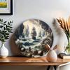 Vintage Nautical Metal Wall Art HD Print Waterproof Durable Iron Rustic Home Decor