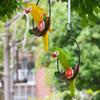Creative Resin Parrot Hanging Tree Outdoor Garden Decoration Statue Animal Sculpture for Home Office Room Decor Ornament