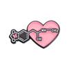 Fun Colorful And Chemistry Molecule Brooch Playful Cartoon Inspired Alloy Pin For Personal Style