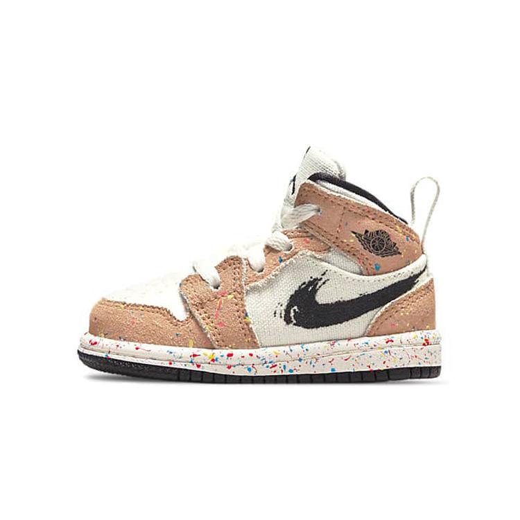 

New Jordan 1 Mid SE Brushstroke TD DA8012-100 26