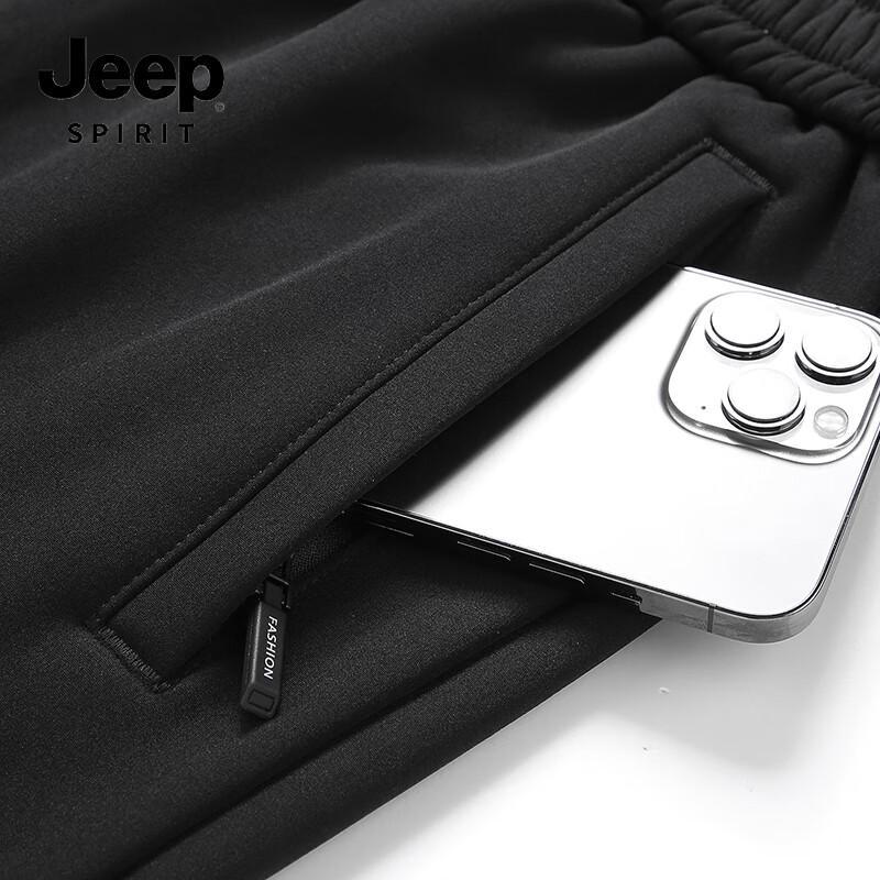 JEEP SPIRIT Men's Fleece-Lined Casual Pants