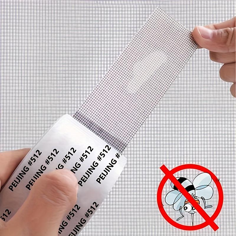 1 Mosquito-proof Net Repair Tape, Waterproof Self-adhesive Repair Sheet Suitable for Dormitory Screen Windows and Curtains