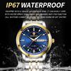 Fashion Ladies Quartz Wristwatch Luxury Stainless Steel Waterproof Women's Watch Luminous Women's Watches Original Clock