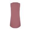 Women's Color Round Neck Fashionable Short Skirt Pocket Casual Dress