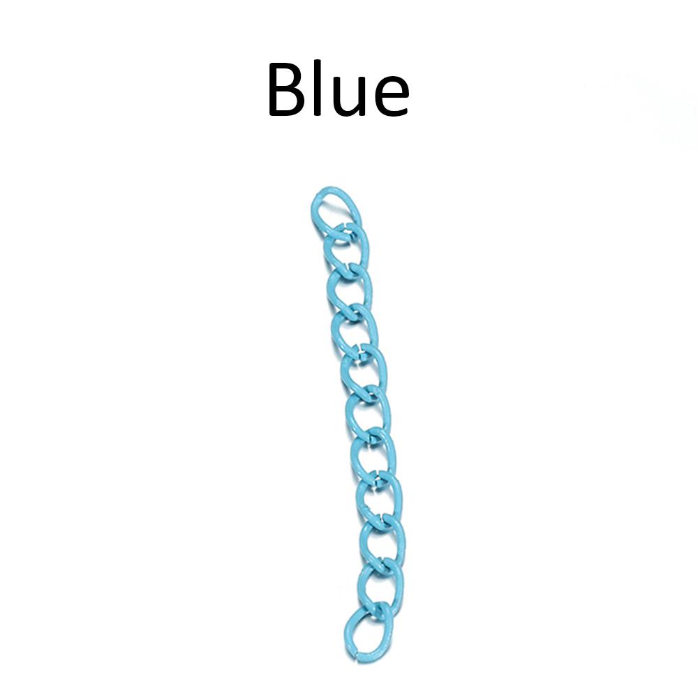 30pcs 4.5cm Colourful Necklace Extension Chain Bulk Bracelet Extended Chains Tail Extender For DIY Jewelry Making Supplies