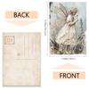 32pcs, Dream Garden Girl Postcards, perfect for birthday/anniversary gifts, suitable for collection, gifting, and mailing.