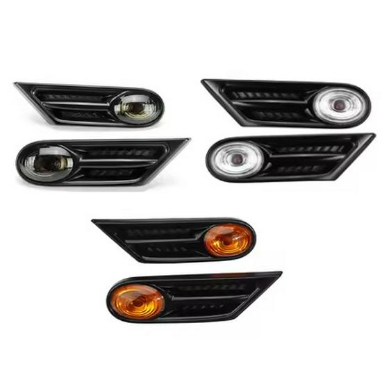 Compatible with 07-13 BMW MINI COOPER R56 R57 Front Fender Side Marker Lights Left