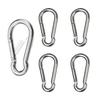 [East Leaf] Carabiner Hook Stainless Steel Keychain Load Capacity 40kg