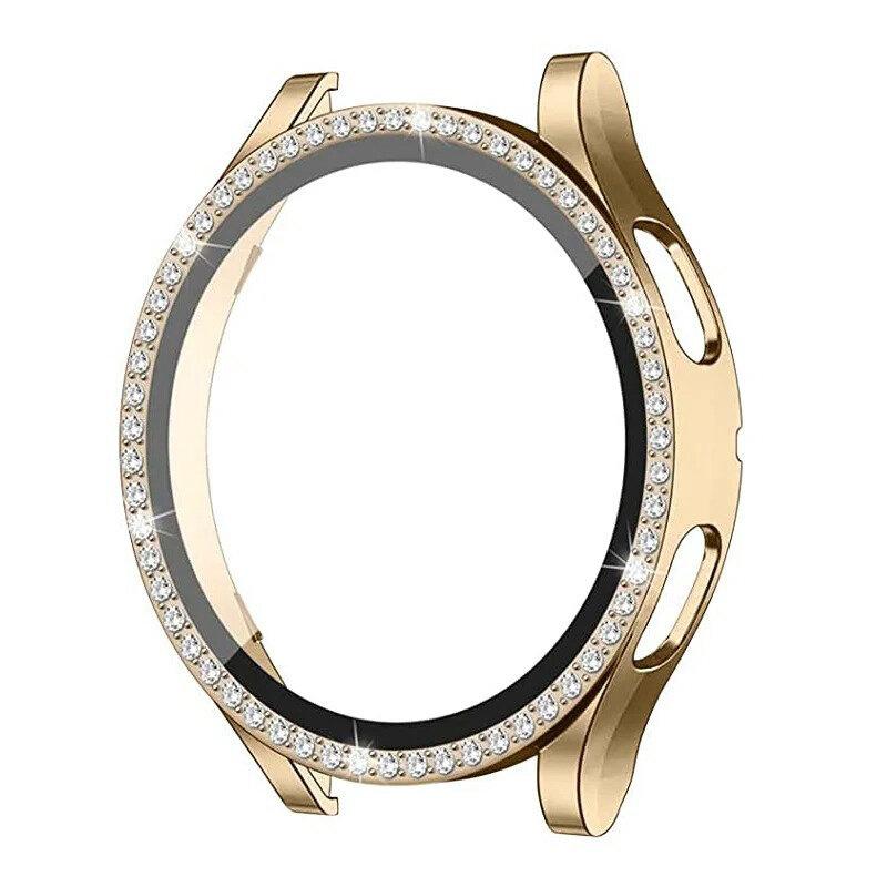 2in1 Case + Tempered Glass for Samsung Galaxy Watch 7 40mm, Gold