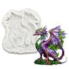 Dragon Silicone Cake Baking Mold Sugarcraft Chocolate Cupcake Resin Tools Fondant Decorating Tools