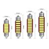 6X Festoon Led C5W 31 36 39 41mm Car Lights Canbus 7020SMD Dome Light 12V 4000K 6000K Warm White Crystal Blue License Plate Lamp Dome Lights 6
