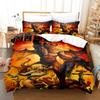 3D Printed Manowar Bedding Set Boys Girls Twin Queen Size Duvet Cover Pillowcase Bed Kids Adult Fashion Home Textileextile