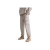 Li Ning Wade Christmas Series Warm Fleece Loose Fit Cuffed Knit Sports Pants Men Bottoms Flower-Gray Tile-Gray AKLU603-2