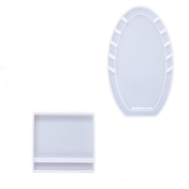 

Versatile Translucent Leaf Mold Suitable For Crafts Jewelry Display Plate Mould Necklace Rack Making Tool 1