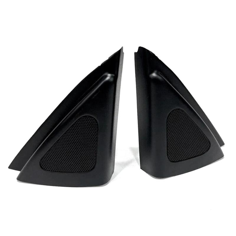 WO-For Hyundai Elantra 07- Door Mirror Inner Cover Trim Tweeter Triangle Speaker Cover