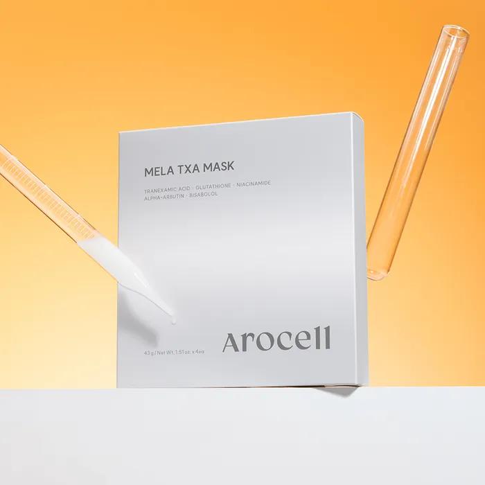 [4 Sheets] [Vitamin 4000 Shots] Mela TXA Whitening Gel Mask