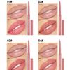 Mattes Lippenstift- und Lipliner-Set, langlebiger wasserfester Lippenstift mit glatter Textur und kräftiger Farbe für Frauen