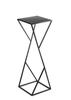 Kwietnik Nowoczesny Loft Czarny 70 Cm