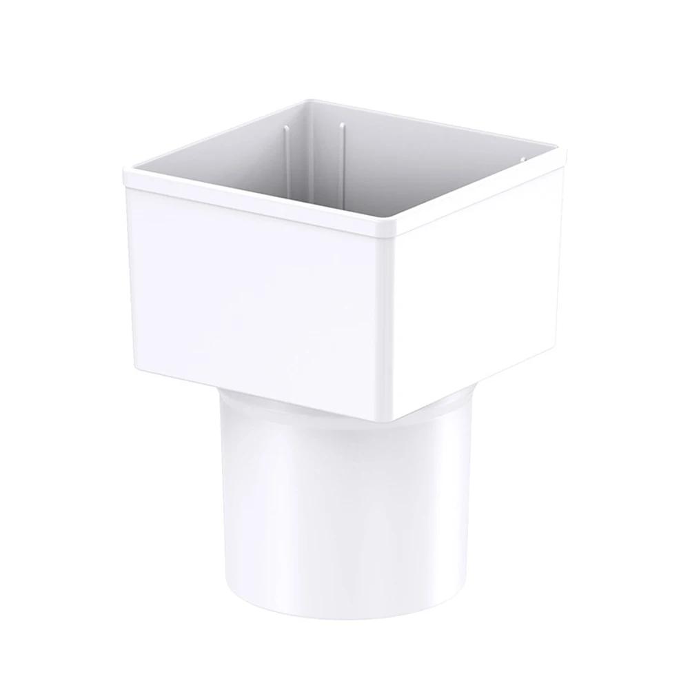 

Car Center Control Storage Box PP Plastic Square Container Cup Holder Pocket Console Pocket Organizer Coin Collector білий