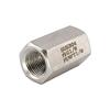 Stainless Steel Female NPT 1/8 To Female G1/8 BSP Threaded Conversion Fitting Reducer