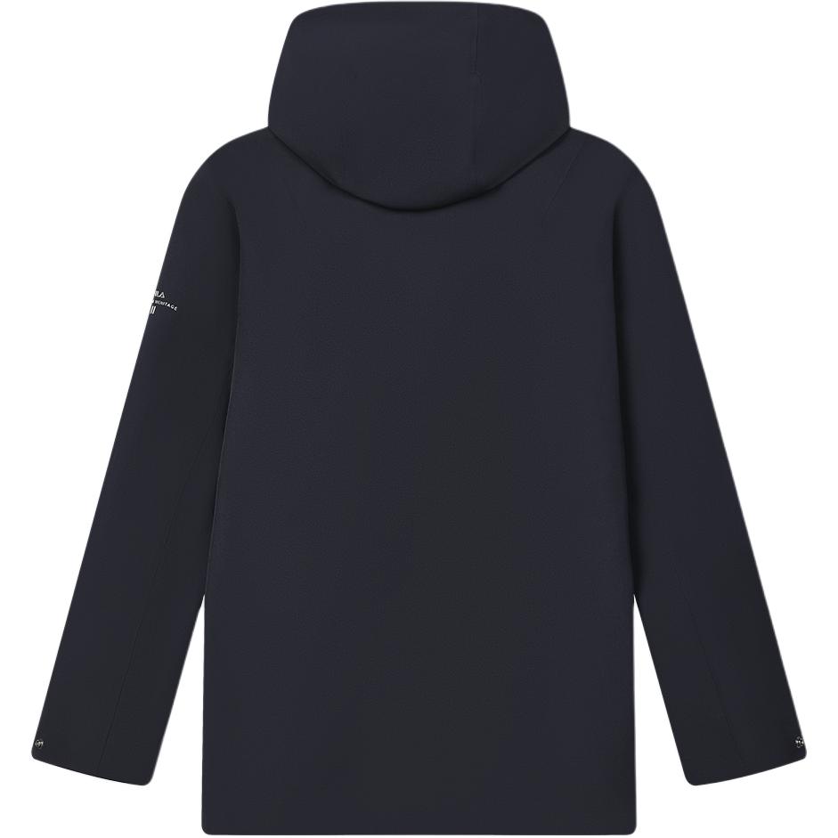 Fila Official 2024 Spring New Two-Piece Warm Cotton Three-In-One Hooded Jacket Men Tops Legendary-Blue F11M411702F-NV