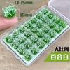 Sand Scene Scenery Material Artificial Grass Bushes Miniature Greenery Plant Cluster Decor Simulation Flower Grass Tufts Model