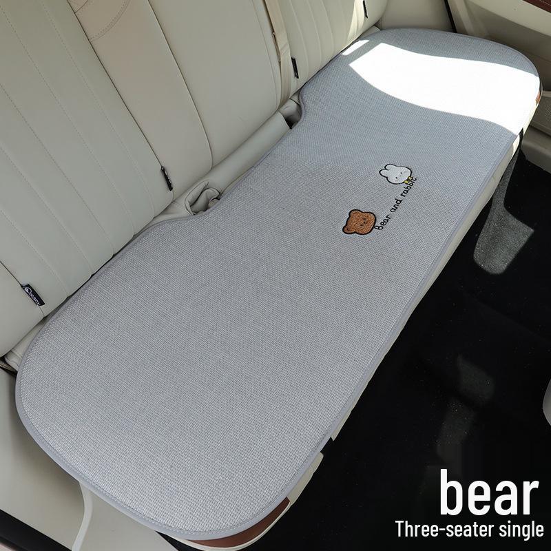 Pernă Scaun Auto Desen Animat - Universală, Bumbac-In Respirabil, Husă Scaun Spate pentru Patru Sezoane