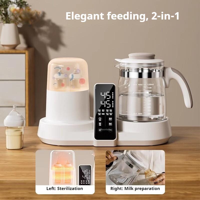 

Thermostatic kettle baby milk warmer hot milk thermostat bottle pacifier sterilizer two-in-one milk adjuster