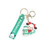 Ad Calcium Milk Pacha Dog Keychain Pendant Cartoon Bag Doll Cute Couple Keychain Small Gift