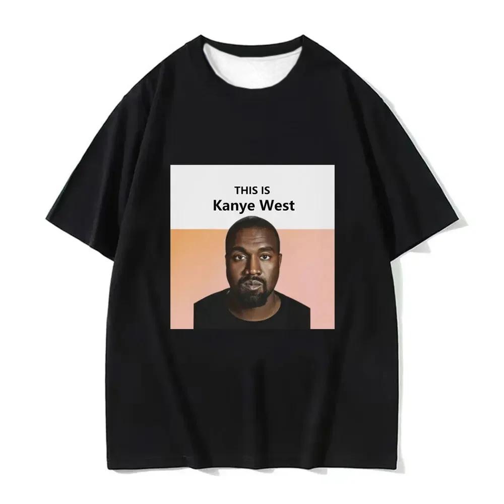 Funny Kanye West Meme T-Shirt Men's Vintage Fashion Hip Hop Rap Style Tshirt Men Women Short Sleeve T Shirt Streetwear