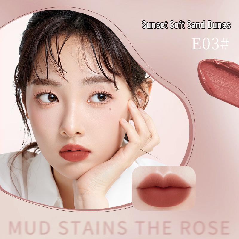 

Mansili Frosty Soft Mist Velvet Matte Lip Glaze - Student-Friendly Cosmetics