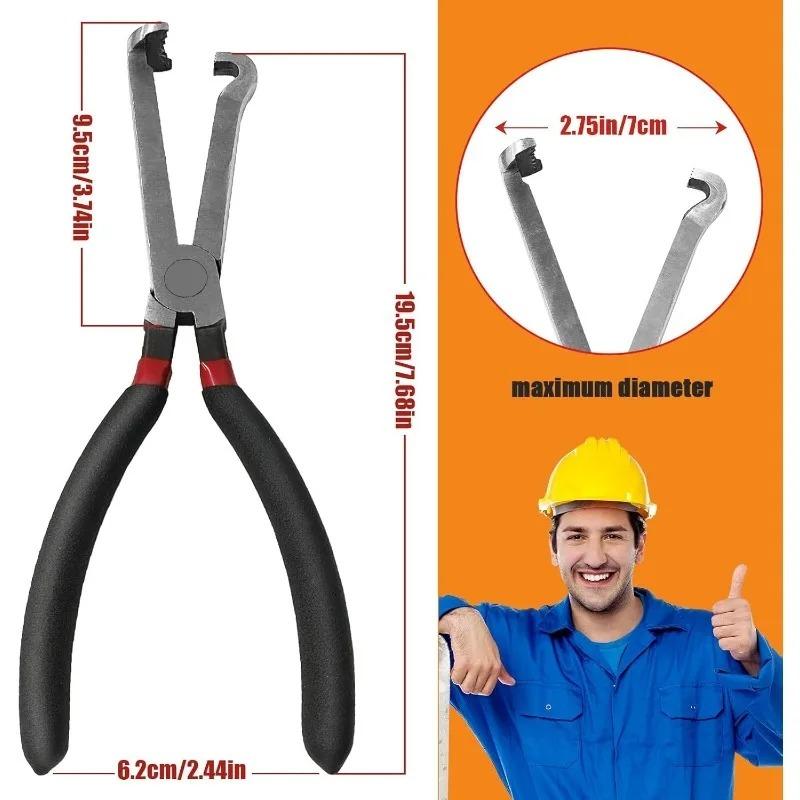 Professional Mechanics Repair Tool Electrical Plug Connector Disconnect Pliers Kit for Fuel Line Breaker Sensor Radio AC Removal