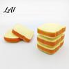 Sliced Bread Fidget Toys 1/2Pcs Simulated Toast Stress Relief Toy Squeeze Sensory Toy Soft Stretchy Fake Food for Kids Teens Adults Desk Reliever