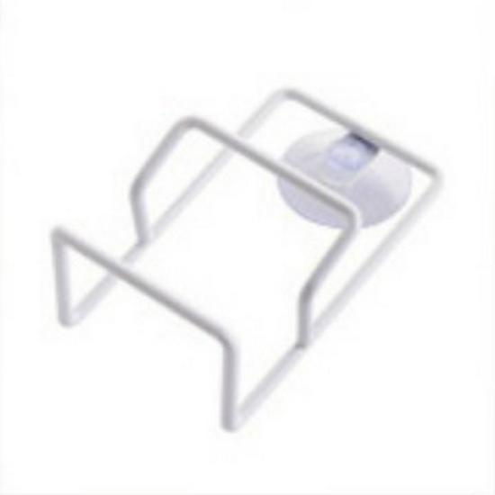 

Japanese Double-Layer Iron Sponge Holder – Multi-purpose Sink Rack, 2 Colors 12cm x 6.8cm белый
