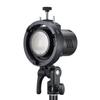 S Shaped Flash Bracket For S3,V1/V860III/AD200 Hot Shoe Mount Speedlights Quick Installation Lightweght Durability Design