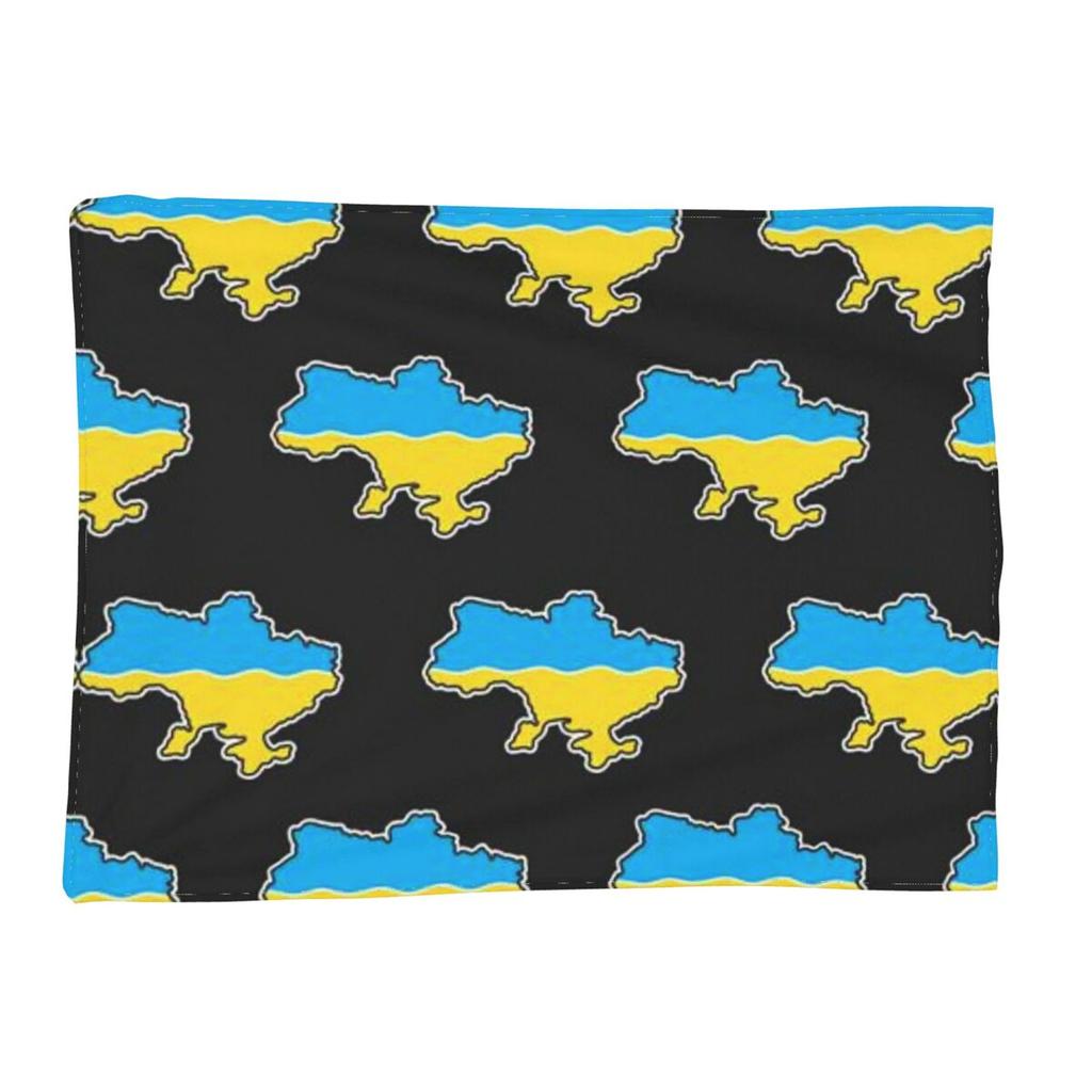 Flag Of Ukraine Blanket Soft Warm Flannel Throw Blanket Cover for Bed Living room Picnic Travel Home Couch