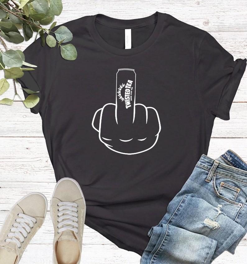Twisted Tea Can Funny Joke Dark Humor Tshirt Punch Today In The Face Tee Twisted Humor Sarcastic Funny Ironic