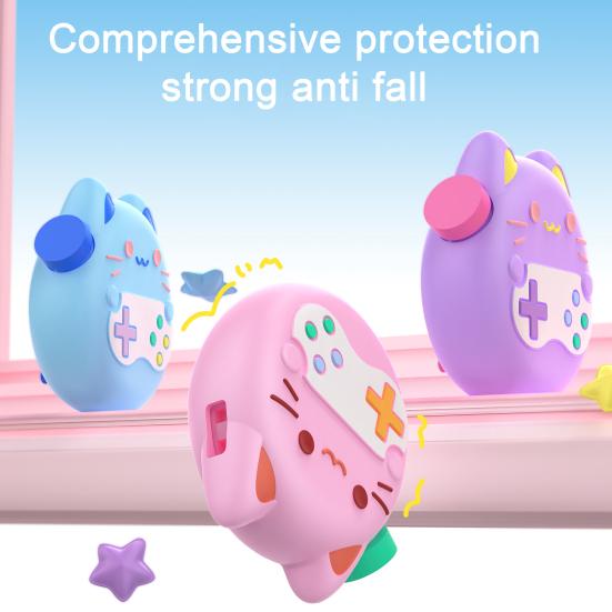 Silikon Schutzhülle Gaming Konsole Hülle Stoßfest Kratzschutz Anti-Drop Abdeckung Spiel