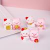 Cute Cat and Little Lucky Pig Figurines, Couple Resin Ornaments, Desktop Decorations, Girls' Gifts