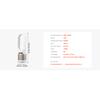 VEVOR Tower Fan Bladeless 15.4ft/s Velocity Floor Blows Cold Air 80° Oscillating 8-Speed Fans 8e Control & Air Purification Mode