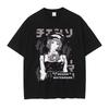 Anime Kettensägen-T-Shirts Übergröße Vintage Sommer-T-Shirt Herbst Power Reze T-Shirt Makima Oberteile T-Shirts Baumwollkleidung(1)