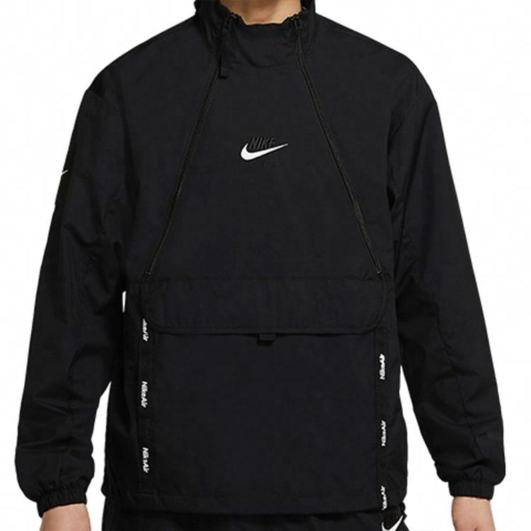 Nike Jackets Men's Black Stand Collar Thin CU4119-010