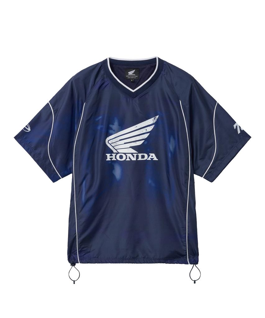 PHYPS MOTORCYCLE Nylon X-Ray Racing Short Sleeve Blue